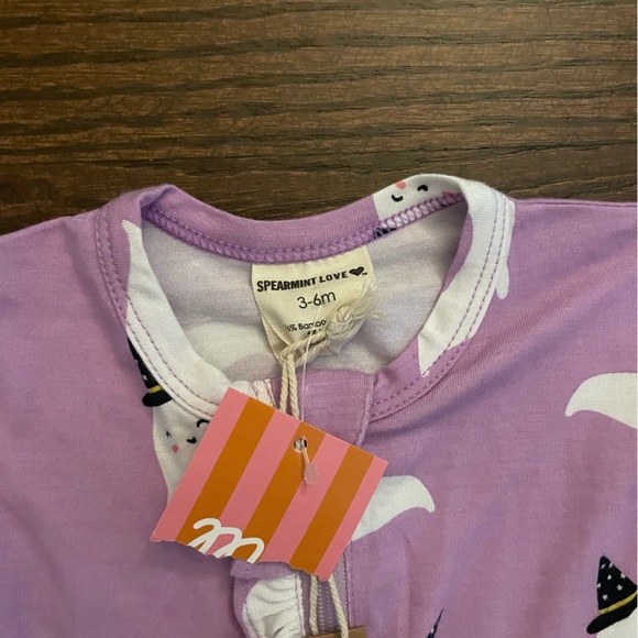 NWT spearmint love footie - Picture 2 of 6